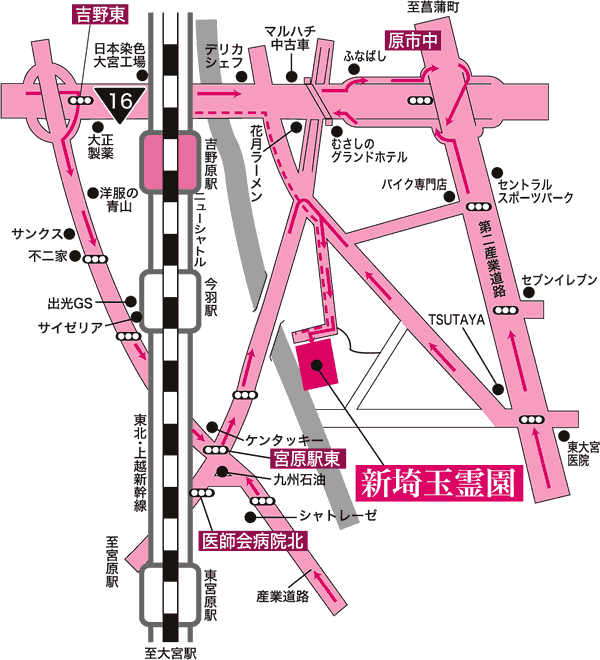 新埼玉霊園地図